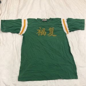 Vintage Japanese Character Logo Tee